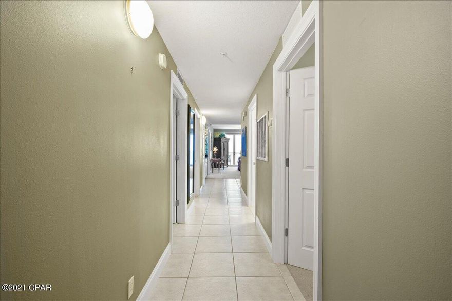 **OWNER OCCUPIED NON RENTAL CALYPSO UNIT** This 2bd, 2ba(with bunk room)fully furnished condo with amazing views is sure to take your breath away. Top of the line furniture and furnishings(not your typical beachy stuff). Sellers have updated to all new stainless steel appliances. Calypso Towers is one of(if not the) premier condominium complex in all of Panama City Beach. 2 gulf front pools, Tiki Bar, fitness center and potential for great revenue if used as a rental. And you cannot beat the location as it is but a few steps away from Pier Park and all of its shops and restaurants. Hurry before this beauty gets away! All information is approximate and should be verified by buyers if important