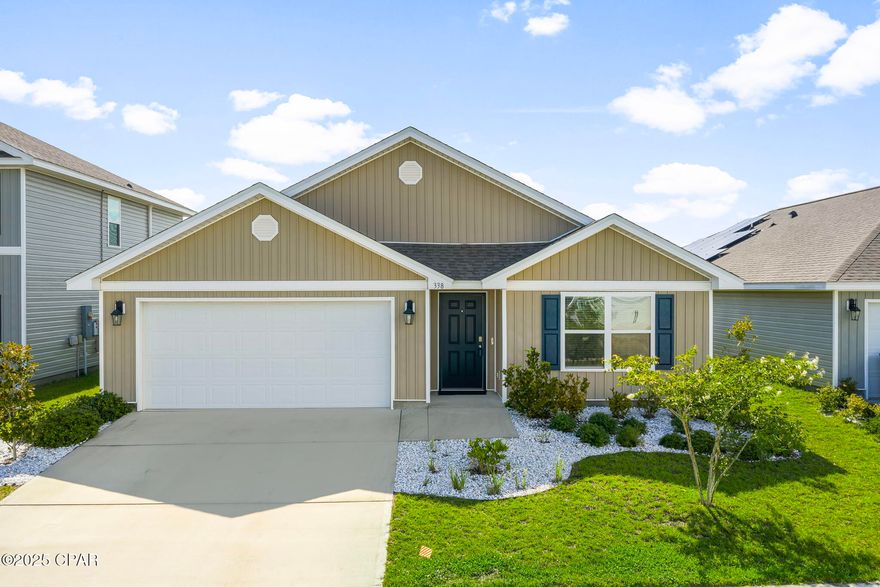 CURRENTLY UNDER CONTRACT, SELLER WILL CONSIDER BACKUP OFFERS. This four bedroom home in Bridge Harbor has a fantastic views of the lake. The inside of this home features a split bedroom floor plan.  The kitchen, living room, and dining room are in an open space for entertaining.