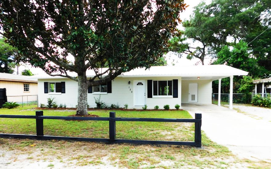 Are you looking for the BEST PRICED, MOVE IN READY home, close to Tyndall Air Force Base and shopping? Then look no further. This GREAT 3 bedroom, 2 bath home has been renovated just for you. The exterior features include fresh paint, new shutters, partially fenced in large yard, large shed/out building that is perfect for storage/workshop/ or turn in to your own private play room. The interior of the home has all new plumbing, electrical, new sheet rock, cabinets, counter tops, fixtures, flooring, appliances, A/C, and MORE. You won't find a more updated home for the money in today's market. Call your Realtor today to see this GREAT home before its too late. Note new Refrigerator will be installed by 8/1/2016. A/C will be fixed before closing.