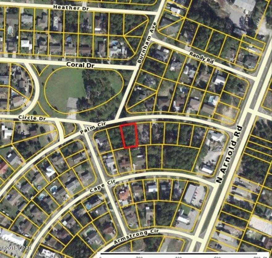 Great location minutes from the Gulf, Pier Park, airport, restaurants, shopping, and more. Build your home or beach home on this quarter acre lot. Scott Field Park just across the road.
