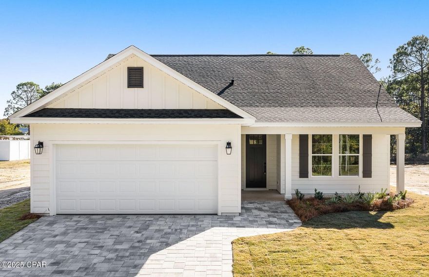 Brand-new home available for rent in a private 9-home community in a highly desirable Panama City Beach location. Enjoy close proximity to the beach while tucked away in a quiet residential setting.

This home offers rare privacy, backing up to a peaceful pond with no rear neighbors. Inside, you'll find an open, light-filled floor plan with 9' ceilings and large windows, along with high-quality finishes throughout--including hard flooring in every room, granite countertops, and a beautifully tiled glass-enclosed master shower.

Additional features include a two-car garage, paver driveway, and durable construction for low-maintenance living.

A perfect blend of comfort, privacy, and location--ideal for long-term or short-term rental living near the beach.

Lawn care is provided by the owner. Utilities are the responsibility of the Tenant. 

Pets will be considered on a case-by-case basis, subject to owner approval and a non-refundable pet fee.