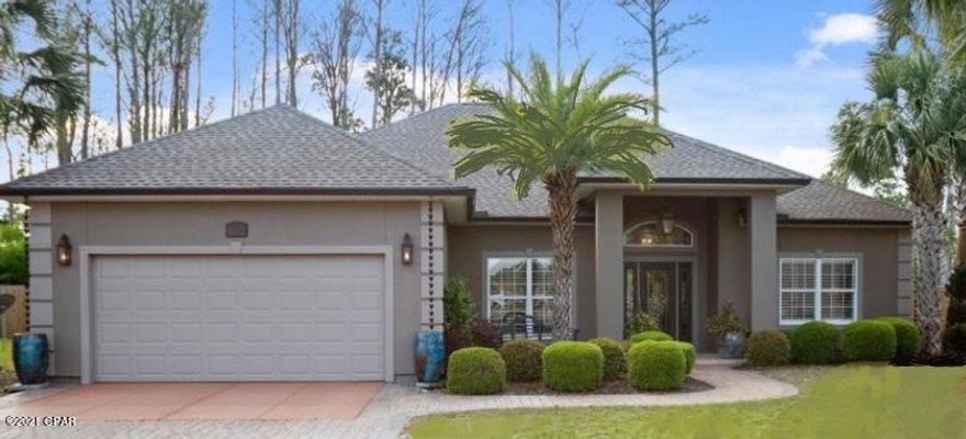 incredible opportunity to own a UNIQUE home in desirable Palm Bay.  Roof, fence, AC and Water Heater are all recently replaced.  NO HOA fees , cul-de-sac lot with secluded fenced yard, rain chains, paver walkway, HUGE crown mouldings, specialty quartzite countertops...exquisite EVERYTHING!  MUST SEE..Buyer to verify any information deemed important.