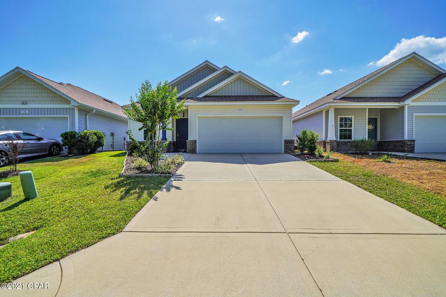 'CURRENTLY UNDER CONTRACT, SELLER ACCEPTING BACKUP OFFERS' Bring your furniture and move in to this move in ready home!  Built in 2017 with already updated light fixtures, kitchen faucet, and indoor paint.  Two car garage and extra parking.  Centrally located, surrounded by newer homes and only a 1/2 mile to the beach!  What more could you want?  Come check it out!