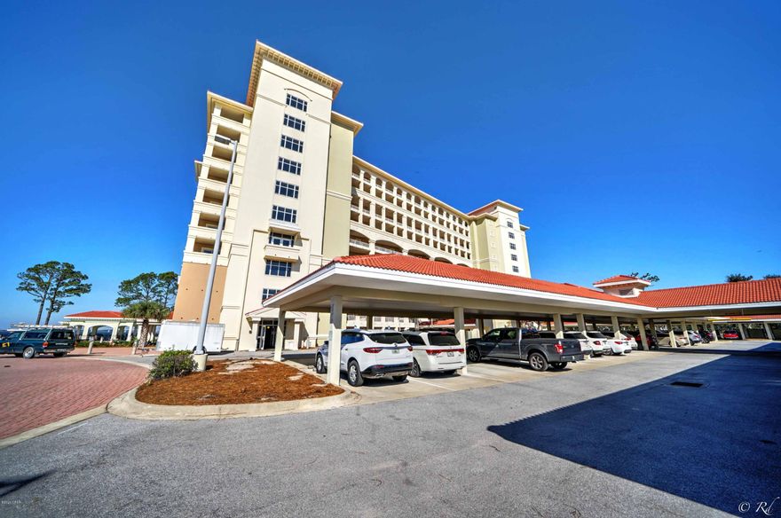 Magnolia Bay Condo is located on the shores of beautiful St. Andrews Bay.  This outstanding unit is the first corner unit to come on the market in quite some time.  It features 3-Bedrooms, 3-Baths plus an office.  This unit looks out over the bay on the quiet East end of the building.  Magnolia Bay is a gated community just off Magnolia Beach Road,  This community offers its owners the best the area has to offer.  This unit has deluxe finishes throughout.  There are water views from most every room in the unit.

The kitchen is highlighted with extensive cabinetry and beautiful granite tops, with large work space area for the family chef, along with a breakfast bar that will accomodate five bar stools.   The views from inside this unit are awesome looking out over the bay towards Panama Cit This unit has a covered parking spot directly outside the building for your convenience.  It also shares a large storage room outside your door on your floor.  Magnolia Bay does not allow short term rentals.  Amenities include a large gorgeous pool and deck area overlooking the water along with a canoe/kayak livery.  A dock extends into the bay the residents enjoyment.  A large meeting/activity room and an extensive fitness room are also located in the building.  Conveniently located are Publix and Winn Dixie grocery stores, the Nicklaus golf course is just a mile away at Bay Point, some of the leading restaurants in the area including Capt. Andersons, and most all the area marinas with the fishing and dive fleets.  St Andrews State Park and the Gulf beaches are just a short distance away.  Enjoy the peaceful waterfront setting at Magnolia Bay, walk down your own beach, and enjoy everything nature has to offer.