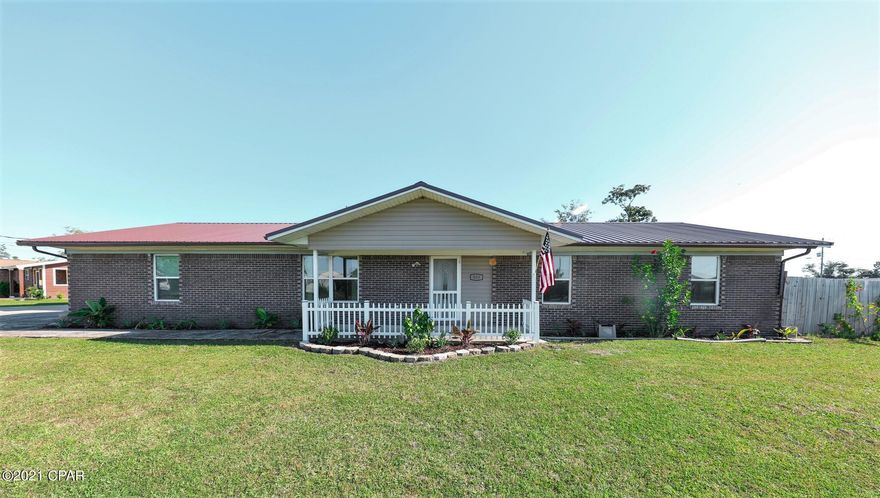 Incredible Home 3 bedroom 2 bath situated on .516 acres close to Tyndall AFB, Eastern Shipbuilding, and the Mill. The main house features a Family Room, Living Room, Dining room with wood burning fireplace, Florida room with cabinets and bar area, a new kitchen with stainless steel appliances, and large hall bath, and a utility/laundry room with extra storage. Has oversized master suite with walk-in closet and tiled shower. The exterior features an oversized garage with a shop area, pole barn for recreational vehicles, separate storage shed, inground pool with the recreational area that includes a gazebo, hot tub, outdoor shower, and extra sitting area. Your piece of paradise. Last but not least is the one-bedroom mother-in-law suite, with a partial kitchen and full bath, and sitting area. Call today!!!