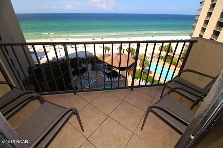 OWNER MOTIVATED, PRICE REDUCED! Fabulous Gulf Front 2 bedroom 2 bath condo that is interior design appointed and is being sold  furnished. This condo is move in ready and would make a fantastic rental investment or a second home. This 7th floor condo can easily sleep up to 8 guests. Brand new washer and dryer. Newly upholstered chairs. The Gulf Views are spectacular with a private balcony that over looks the pools as well as the beautiful Gulf. What better place to enjoy your morning coffee or an afternoon cocktail. The amenities are numerous with 2 pools, hot tub, owner's lounge and much more! This condo has been on a rental program and has been very successful! Make an OFFER on this GREAT condo!!