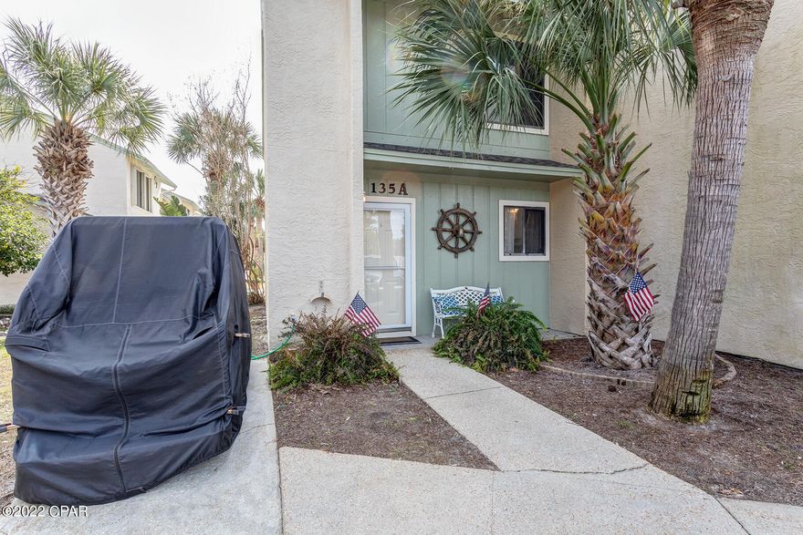 Welcome to GHBR. One of the most desirable complex known for it's amenities, close to the beach, higher ROI and low HOA fees. This END unit comes furnished and rental ready, 5 minutes walk to the Beach. It's backing out to the heated Pool and mini golf. Brand new roof in 2020. Two assigned parking in front of the unit. Short Term Rental Allowed with projected 50k+! LOW HOA includes: 11 pools(5 heated) shuffleboards, beach house/café, mini golf, exercise room, WIFI, cable, pest control, trash, ground keeping, property patrol, gated community etc. This is the one! All info believed to be correct but all parties must do their due diligence.