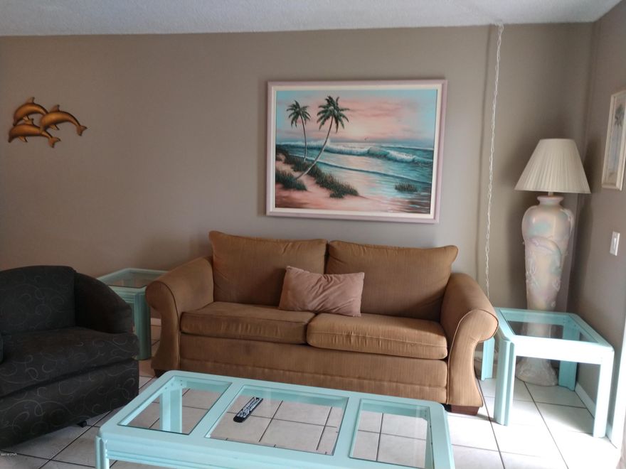 Beach front  & Low floor unit.    Unit is currently under maintenance, (being repainted)  Tiles throughout.  Counter tops  upgraded.  With washer and dryer.  NEW AC in 2018.  



High turn over unit.