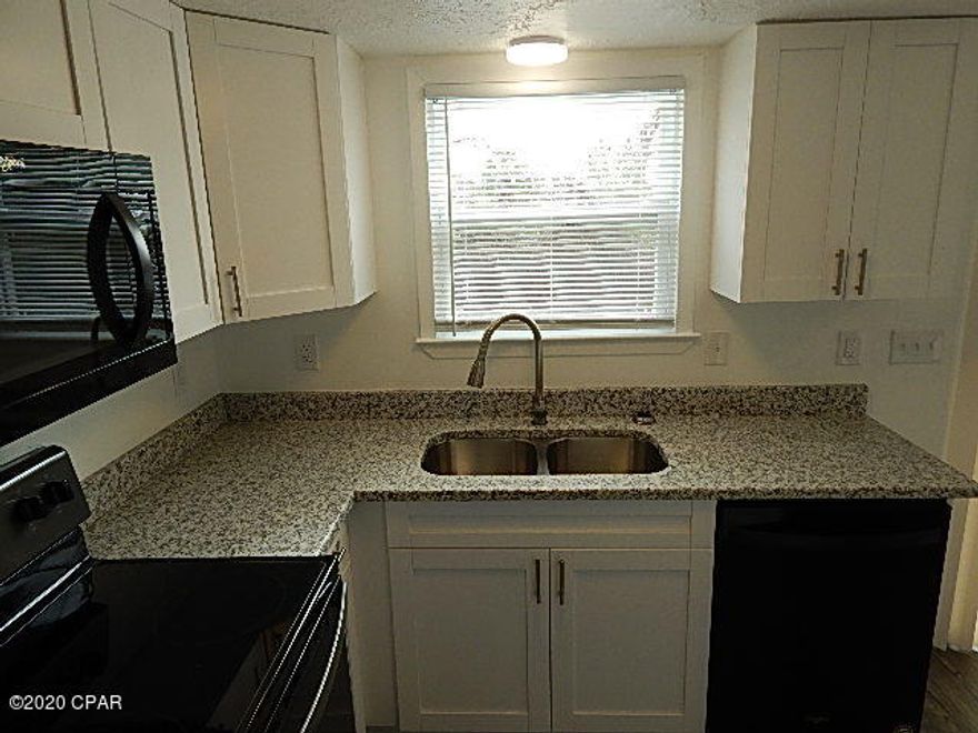 COMPLETELY REMODELED, CENTRALLY LOCATED Very short commute to Navy Base & Tyndall AFB - 3 STILL AVAILABLE. 3 UNITS O(1635 N James Ave AND 2 Unit 2708 & 2710 E 17th. New Windows, New interior/Exterior Doors and Windows, New Paint, New lighting Fixtures, New beautiful vinyl plank flooring throughout! New Cabinets, New Granite Counters, ALL New appliances. 1 unit has Stainless Steel Appliances and 2 units have Black appliances: Dbl Door Refrigerator w/Ice and water in the door, glass top - self cleaning stove/oven, new dishwasher and finally a New Hood Microwave. Washer and Dryer Hook Ups. Awesome 1'' steps that have been stained a light grey. NO CARPET ANYWHERE. Small dogs under 20# and inside cats may be considered with Non Refundable PET FEE