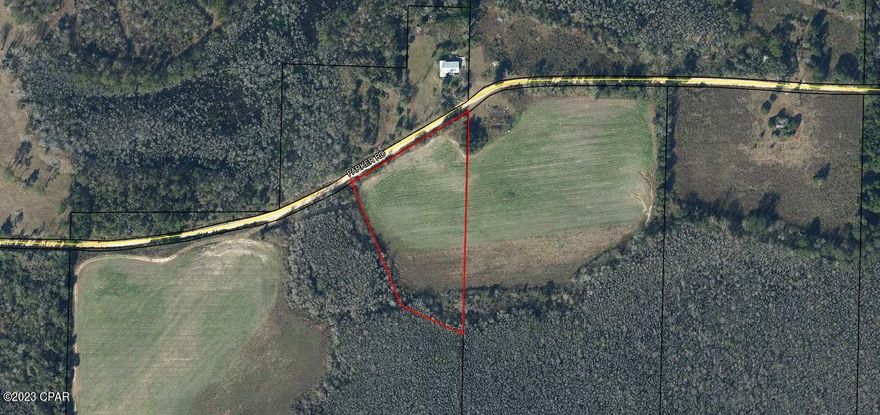 4.2141 acres of mostly pastureland, entered for comp purposes.