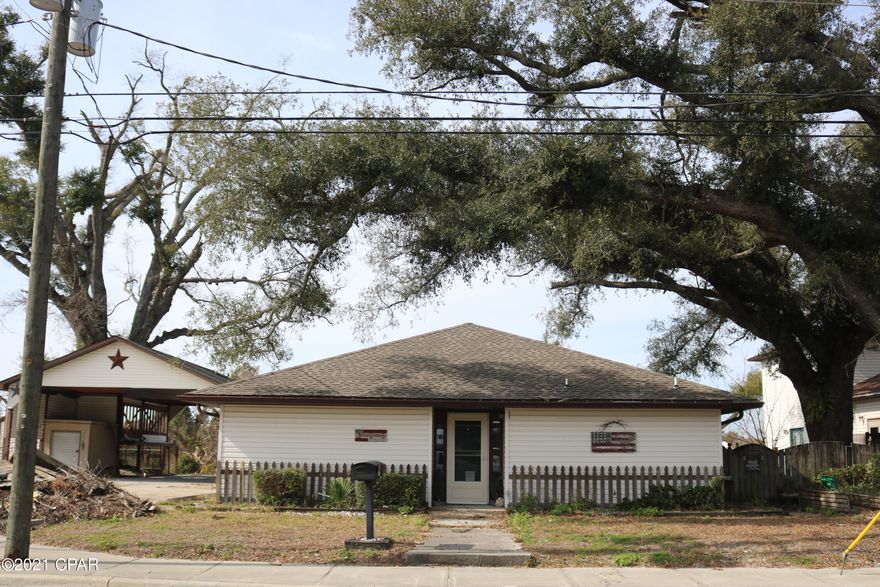 'CURRENTLY UNDER CONTRACT, SELLER ACCEPTING BACKUP OFFERS' This property features 13 bedrooms, 4 bathrooms and 1 half bath with over 5,000 sq foot of living area!! The kitchen has two stoves, two refrigerators, with ample space for preparing meals for a large group. The bedrooms are large enough for two beds and there are handicapped bathrooms as well. The oversized laundry room has 2 washing machines and 2 dryers. Exterior features include a large storage shed in the back with electricity, additional storage area with a roll up door off the covered patio, roof top balcony sitting area, and additional parking. New roof in 2018 after Hurricane Michael and the seller is currently making some additional vinyl siding repairs on the exterior carport. The Property is currently zoned residential but was originally an assisted living and zoned commercial. Just unbelievable possibilities with this property. Centrally located in Panama City close to Eastern Ship Building, Paper Mill, Tyndall Air Force Base, boat landings, shopping, parks, restaurants and more. This is a perfect property for large families, offices, assisted living, or a boarding house. Call your favorite Real Estate Professional today and come see this property!! Verify all dimensions and information if important.