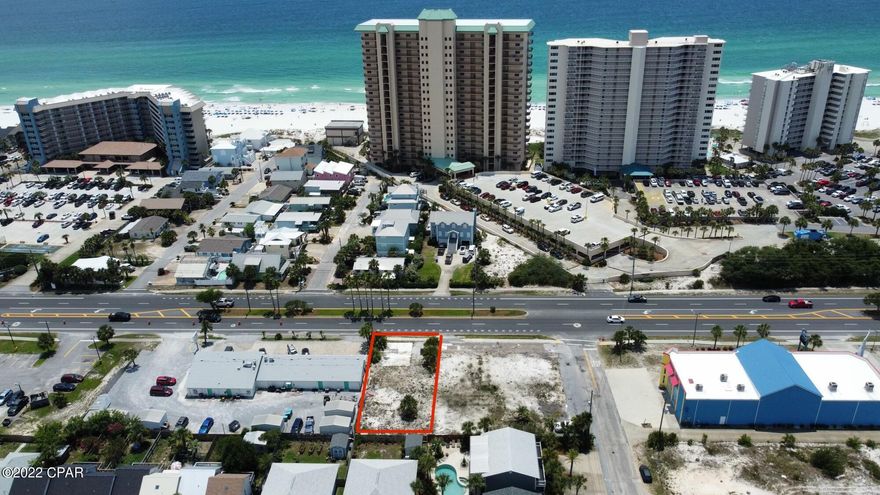 AMAZING LOCATION - LAND FOR SALE!

Gulf views from the second floor! Size of the lot is 50x120, which gives you opportunity to build 2/3 story single home with swimming pool or a DUPLEX - the most desirable investment on the current market, Live in one side, rent out the other. Short term rentals allowed! NO HOA! The zoning is C-1, lot has access to electric, water and public sewer. Seller has a survey made 2021. 

One of a few available lots on Thomas Drive and the best price for its value. DONT MISS THIS OPPORTUNITY!