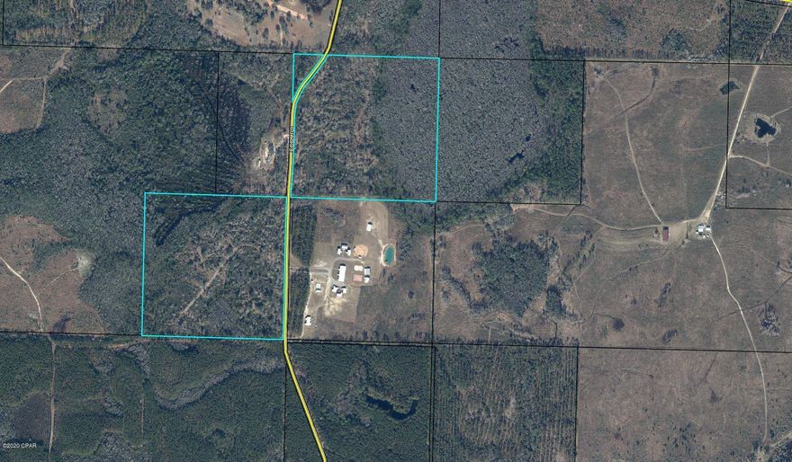 vacant hunting land in Washington County, 40 acres West side.  This is 1/2 of estate of Julian P Benton Jr.