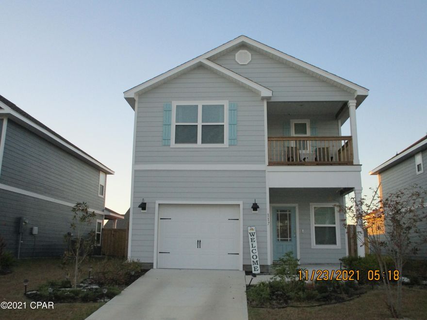 3/2.5 Home in Bridge Harbor.  Built in 2020. Convenient shopping, dining, parks, East Bay and Tyndall AFB.  All property sizes and ages are approximate, please measure and/or verify if important. 

School assignments are subject to change, please check with Bay County for most accurate information.

Deposit is the same as the rent. Small dogs only.  WASHER & DRYER NOT WARRANTIED