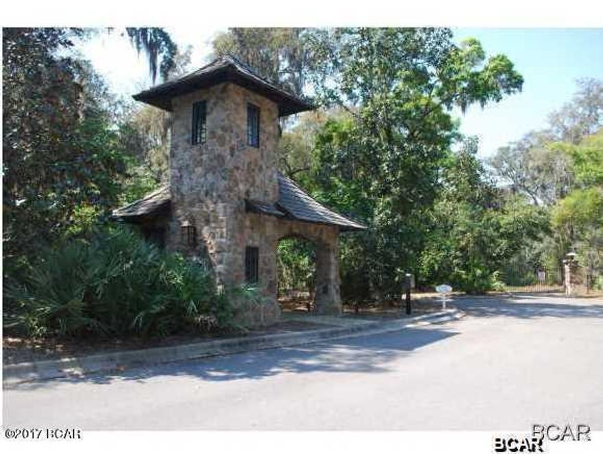 This lot is on Legends Golf Course. In a gated community. Best neighborhood in Bay County, watch deer walking through your back yard. Secluded property, great gated neighborhood, under ground utilities, low association fees. Sits on Legends Golf Course, this is a golf front lot. Close to shopping, marinas, golf courses, bay & Schooners. $125 Capital Contribution Fee $ 50 Transfer Fee per lot The building restrictions have been lowered to make it easier to build. 2 homes currently under construction.