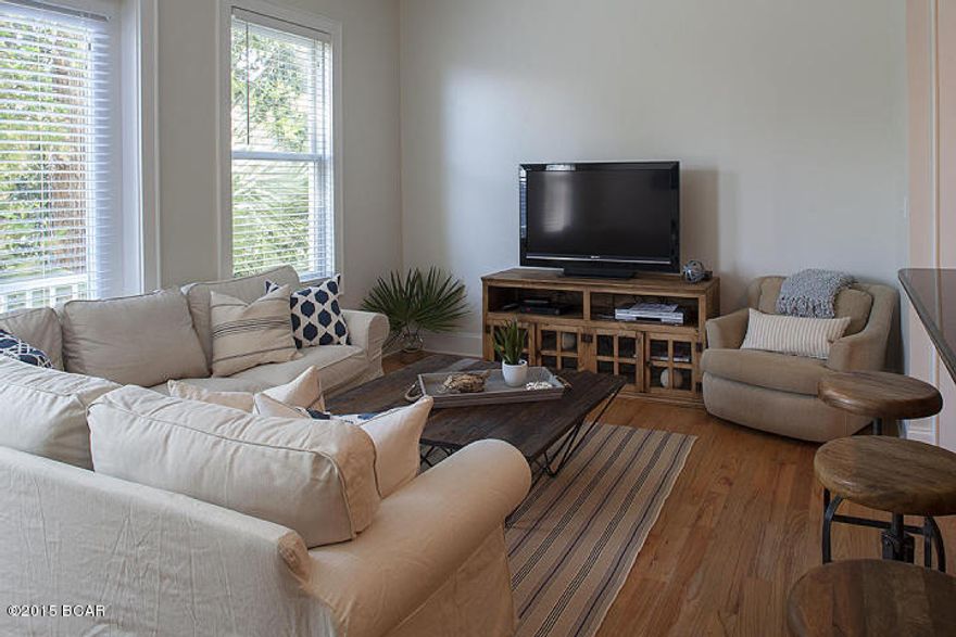 GREAT GULF VIEWS!! Meticulously maintained and Professionally decorated with upscale furniture. This 4 bedroom,4 bathroom townhome features bedroom with sitting space and garage on the ground floor, oversized living room and kitchen with granite counter tops, stainless steel appliances and an additional bedroom on 1st level, 2 additional bedrooms on the 2nd level and a roof top terrace on the 3rd level with Great Views of the Gulf. Located 300ft from the Beach access and nearby Gulf Place with restaurants, shopping and entertainment, this townhome is perfectly located enjoy the beach and all the amenities the area has to offer. Buyer to verify all information to buyers satisfaction including but not limited to sq. footage, room sizes, lot size, zoning etc