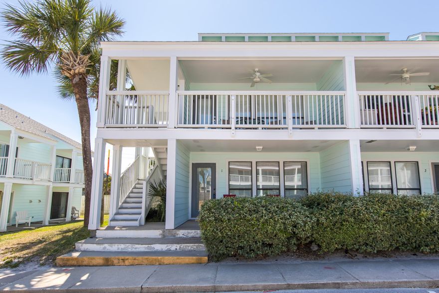 'CURRENTLY UNDER CONTRACT, SELLER ACCEPTING BACKUP OFFERS' Southwind Condominium unit K1 is a fully furnished 1 Bedroom 1 full bath Condo with Bunks and pullout sofa that sleeps 6. Located on Front Beach Road in PCB just west of Hwy 79.  Owner used Condo for personal enjoyment but can also be a Great investment property for vacation rental income. Ground floor unit perfectly located on the south side of community and only steps to beach access 72 and the white sandy beaches and close to the community pool  Exterior recently renovated with new hardy board siding and a new roof. This community also has a clubhouse, shuffleboard and tennis court onsite to enjoy.