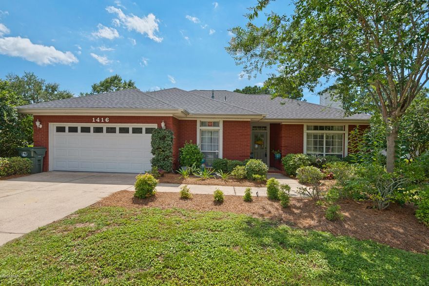 Beautiful All Brick Home -  new architectural roof in 2016, all white kitchen with sparkling quartz countertops, glazed subway tile backsplash, new carpets, freshly painted with Benjamin Moore all new in 2016! Located on a huge half acre lot with a wonderful backyard in Mowat Highlands.  Great family neighborhood, oneof the top neighborhoods in Bay County. New great schools and located between Bay Haven and North Bay Haven schools. Fireplace, built-ins, open kitchen overlooking large breakfast bar, family room and informal dining room.  Formal living room and dining room.  Laundry room w/ utility sink.  Exterior offers 2 car garage, sprinkler system and a super huge fenced back yard.  Schedule a visit to see if this is the home for you!
