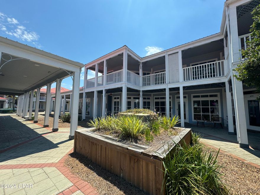 COMMERCIAL OFFICE*
Great upstairs unit located at Promenade Mall, a Key West themed business office complex just 1 mile west of Hathaway Bridge, convenient to Panama City AND Panama City Beach. This office is aprox 1000 sf, has 3 large offices, a beautiful reception area with lots of windows overlooking the courtyard and fountain and private toilet. If you would like to see this property, just text a copy of your driver's license to the property management office phone number listed in this advertisement and we will get a showing lined up for you within 1 business day!
