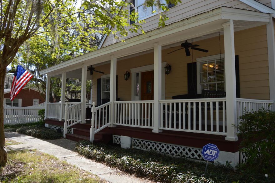 All American Home located in Historic St. Andrews.  Combined Historic and Modern Appearance and  Located Just Steps From The Bay, This 3 Bedroom 2.5 Bath Home features a little bit of modern upgrades with old-time charm.  Immaculately Clean and Filled with Natural Lighting Throughout, This home is remarkably beautiful and doesn’t show its age.  Previous owner claims home was once part of the Original St. Andrews Baptist Church in 1910 before being moved to this location.  Step inside and you will be amazed at the beauty of the hardwood floors, coffered ceilings, and elegant moldings around ceilings and doorways.  Kitchen has granite countertop that blend in with the personality of this home. All information is approx., buyer to very all deemed important.  Wait, there's more... Come sit a spell on the front porch swing and feel the cool Bay Breeze or relax in the Banco Seating in the built in breakfast nook.  Both ways, you will experience a memory that may last a lifetime.  Master Bedroom is on ground floor with two split bedrooms upstairs with office and entertainment nooks.  Don't miss out on the opportunity to own a home in Historic St. Andrews that may be "One of a Kind".  Call today for your private showing and ask for extra time to spend on the front porch swing!   This home has been upgraded, restored, and effective age by property appraiser is 2014.   Come see for yourself just how wonderful this home is.  Dining room has bay windows, kitchen has window over sink, laundry room is spacious, and lots more.  This home has lots of inside storage, lots of charm, lots of history, lots of space, and lots to love.  Seller loves this home and wants someone who loves it to buy it.  Latest updates: Heat Pump and Air Handler,  Attic insulation and fan all replaced 2012.  Roof replaced 2008 with 30 yr shingles.  Make this the first home you see and it could be the last one too!  Call today before its too late.