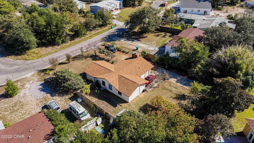 Motivated seller! Bring all offers!! Welcome to your slice of Florida paradise in Lagoon Oaks, a sought-after area where locals love to live. This solid, well-built 3-bedroom, 2-bathroom beach house sits on a large lot with a paved driveway spacious enough to park your boat, RV, or both!

Enjoy the freedom of no HOA, a garage for extra storage, and plenty of room to relax or entertain in your huge front and backyard, surrounded by mature fruit trees. Imagine quiet mornings under the palms and stress-free afternoons just minutes from the beach.

With just a little TLC, this home has incredible potential to become your perfect coastal retreat or full-time residence.

Experience true Florida living — easy, breezy, and all your own!