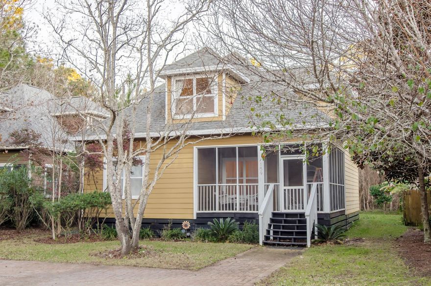 Adorable florida cottage close to 30A! FULLY FURNISHED! This beautiful 3BR/2BA home is tucked away on a quiet street conveniently located to white sandy beaches, shopping and restaurants. As you pull in the driveway you will notice a fully screened front porch where you will enjoy beautiful summer days reading a book. When you enter the front door you will feel right at home with this home's warm cozy feel. You will love the open floor plan & large living room! The kitchen showcases stainless steel appliances, granite countertops, tile backsplash, a kitchen island, panty & lots of cabinets for storage. As you continue through the home you will notice two spare bedrooms & a beautiful updated spare bathroom on the first floor. When you head up the stairs you will be welcomed with a HUGE... master suite with THREE walk in closets. The master bathroom is a great size, after a long day laying in the sun at the beach you will enjoy soaking in the jacuzzi tub while sipping on a glass of wine. Enjoy the tranquility of your private backyard when you head downstairs to grill on the back porch with family and friends.