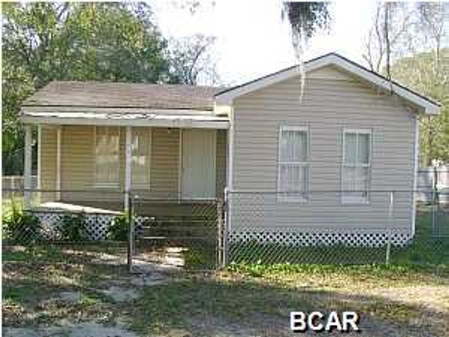 Very nice home in central location with fenced yard, all tiled (great for people with allergies!), and close to Tyndall AFB.