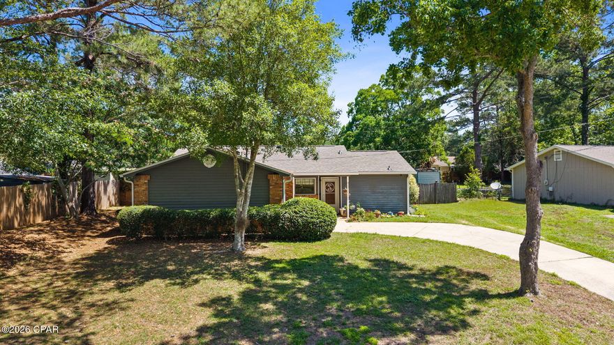 Beautifully maintained home with a brand NEW roof in May 2026.  This home is in a convenient location with a split floor plan, updated appliances in 2022, and fenced in back yard.  LVP flooring. The primary bedroom features a walk-in closet, a double vanity in the primary bathroom with granite countertops, and a large shower. Within walking distance to A.J. Henry Park.