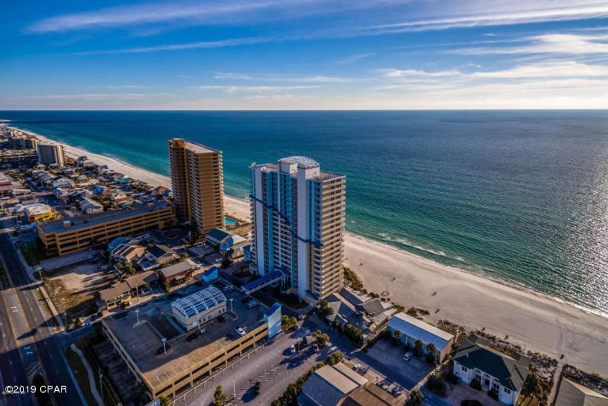 You found it! Incredible price for this turnkey 1BR/2 BA with Bunk at the amazing Seychelles Resort.  This highly performing gulf front rental property has been meticulously maintained by the owner and management company.  The beautifully decorated unit conveys fully furnished and rental ready.  Interior features include Pergo flooring, ceramic tile, cultured marble vanity tops, 9' ceilings, solid surface kitchen countertops w/breakfast bar, washer/dryer, expansive glass doors to your private balcony to view the magnificent sunsets. 

 All-inclusive for HOA fees! ALL utilities (electric, water and sewer, upgraded cable tv, high speed internet, phone, pest control) are included.   Located in the desirable area of Thomas Drive, next to the very popular restaurant, Schooners, you are close to restaurants and other various attractions such as shopping, entertainment and fishing.  Owners and guests have lots of amenities to enjoy such as 2 Gulf Front Pools, dune walkover, hot tubs, game room, exercise room, owner's lounge, high speed elevators, covered parking, and garage walkover. This unit is a winner for everyday living, vacation home, or investment property.  Escape to the natural beauty of Seychelles before it's too late!