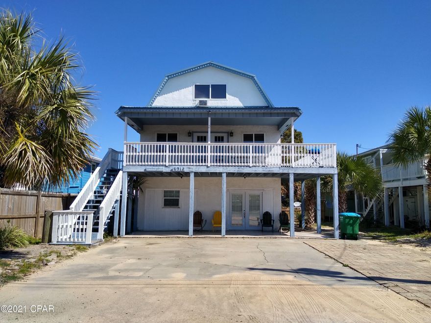 Fully furnished 3/2  duplex 2 blocks from the beach. Convenient to shopping, dining and beach attractions. Upstairs is available. All property sizes and ages are approximate, please measure and/or verify if important.

School assignments are subject to change, please check with Bay County for most accurate information.

Deposit is the same as the rent. Tenant responsible for all utilities SMALL DOGS ONLY