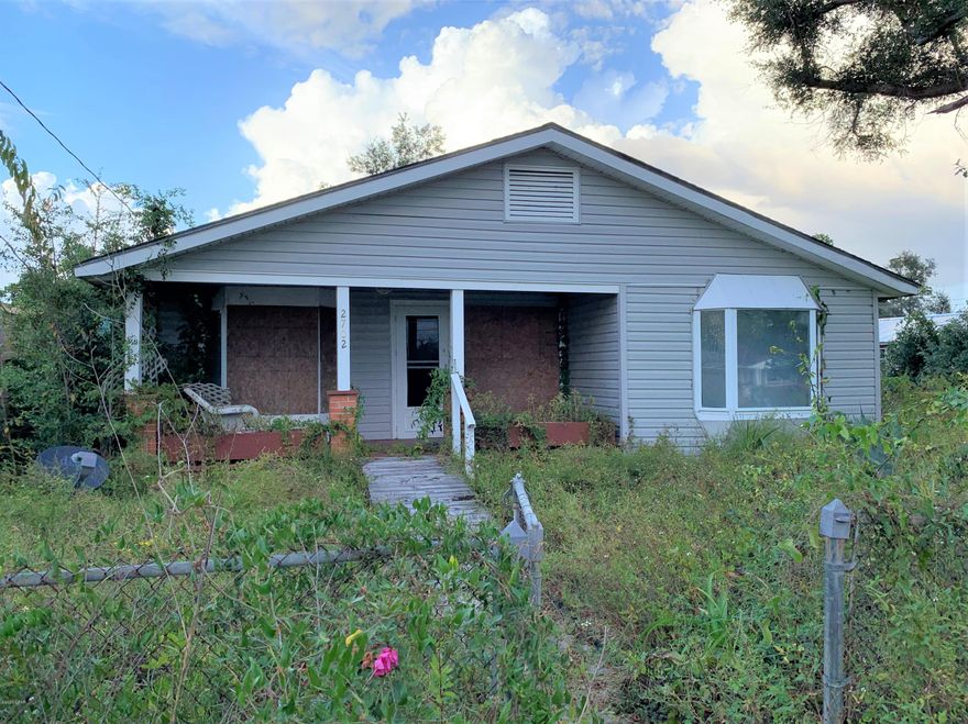 CURRENTLY UNDER CONTRACT, SELLER ACCEPTING BACKUP OFFERS Investor Opportunity on this Hurricane Michael damaged home centrally located in St Andrews.  3 bedroom 1 bath home with covered front porch. 16x10 workshop in the backyard. The home will require work- roof, drywall, etc. Convenient location near St. Andrews, shopping, dining, and area beaches. CASH Buyers only. Home is sold strictly AS IS.