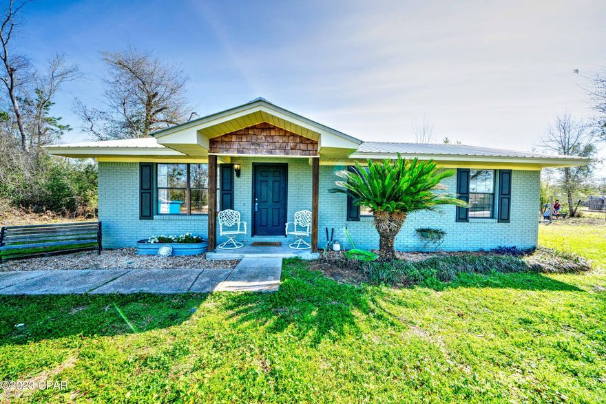 CURRENTLY UNDER CONTRACT, SELLER WILL CONSIDER BACKUP OFFERS

Beautiful ranch style home located on a 1/2 acre with 3 bedrooms, 2 baths within 20 minutes of town.



This charming home features an open floor plan with laminate flooring in all main areas, carpet in bedrooms, and ceramic tile in bathrooms.  Kitchen offers stainless steel appliances, granite countertops, and kitchen island.



With plenty of space outside, there is also a tall covered pole barn that is perfect for covered parking on boats, rvs, lawnmowers, etc.



Call today to schedule your private showing!