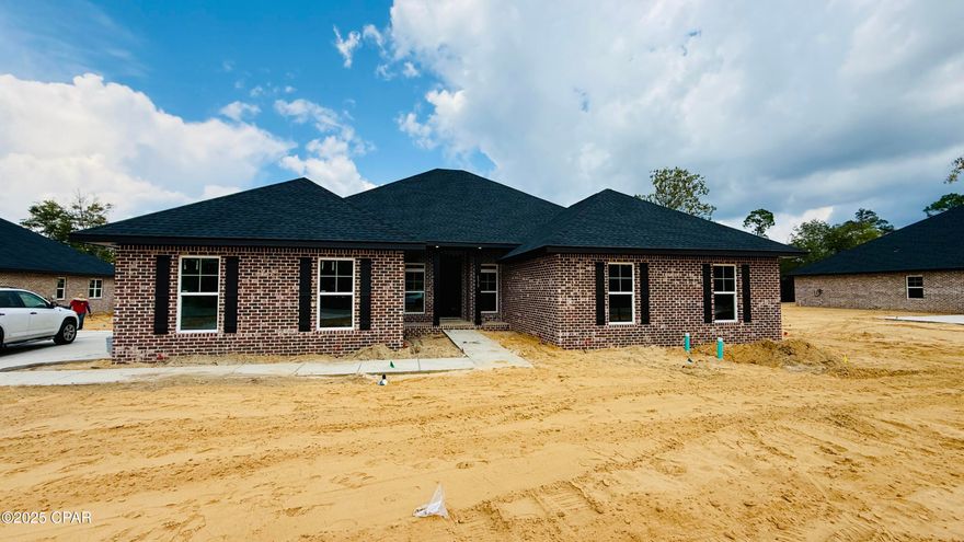 Pictures for reference only. Options and colors may vary. LOT IS OVER HALF AN ACRE!!
Our 3044 sq ft plan is one that you have to see to believe! This home is to be built and will awe you upon entry! From the souring ceilings to the extremely large kitchen....this home is an entertainer's dream!! 
Large bedrooms, Large Living Room and a smart family layout. Large yards will give you the privacy you have been seeking and endless possibilities! 
Cedar Creek at Deerpoint Lake, is a Bay County lakeside community, that is inspired by the traditional architecture of country towns and villages. Cedar Creek, is a carefully planned neighborhood on the tranquil shores of Deerpoint Lake, featuring large wooded home sites and community recreation areas. You'll see the commitment to keep land the way it always has been and preserve the wetlands for generations to come. 

Cedar Creek is life at an easier pace, the way you want it - naturally. Country Living with Convenience & Tranquility!

This is it, this is home.

Explore Cedar Creek at Deerpoint Lake in Panama City today!