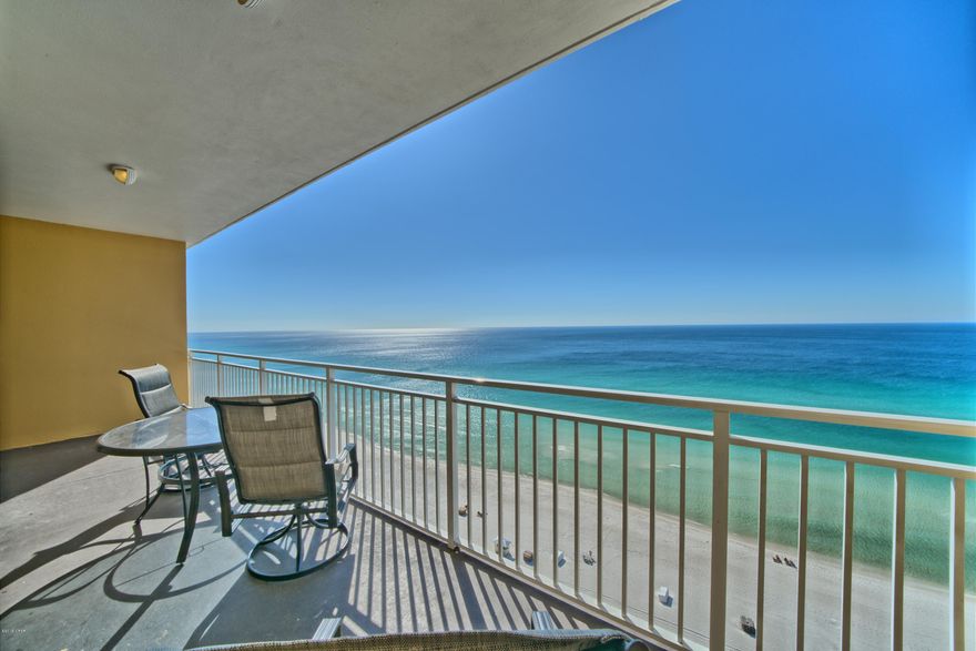 Newly painted unit and only two bedroom available right now.  Direct gulf front unit.

Open floor plan, granite counter top, tile all through out.  This is a great rental investment.