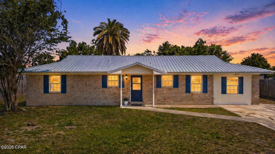 Tucked away in the highly desirable Pretty Bayou area, 1812 Airport Circle offers the perfect blend of convenience, comfort, and value. Just minutes from the new SweetBay shopping plaza, local schools, restaurants, and a short drive to both the beach and town, this location truly puts you close to everything Panama City has to offer.

Inside, this updated 3-bedroom, 2-bath home features fresh new flooring throughout, along with new ceiling fans and modern light fixtures that add a stylish, updated touch. A versatile bonus room provides the flexibility for a home office, playroom, or additional living space, while the enclosed back patio is perfect for relaxing or entertaining year-round.

Just off the enclosed porch, a concrete patio adds even more space to enjoy the outdoors--perfect for grilling, gathering, or unwinding.

Major updates have already been taken care of with a new HVAC system and a brand-new roof, giving peace of mind to the next owner. Situated on a nice-sized lot with city water and septic, this property offers both practicality and space to enjoy.

Move-in ready and thoughtfully updated, this home is priced to sell and ready to welcome its new owners. Don't miss your opportunity to get into one of Panama City's most convenient and sought-after areas.