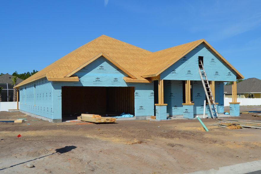 The Skyview plan.  4 bedrooms 3 1/2 baths, bonus room, formal dining room, study.  Lot features park on one side and faces a park also.