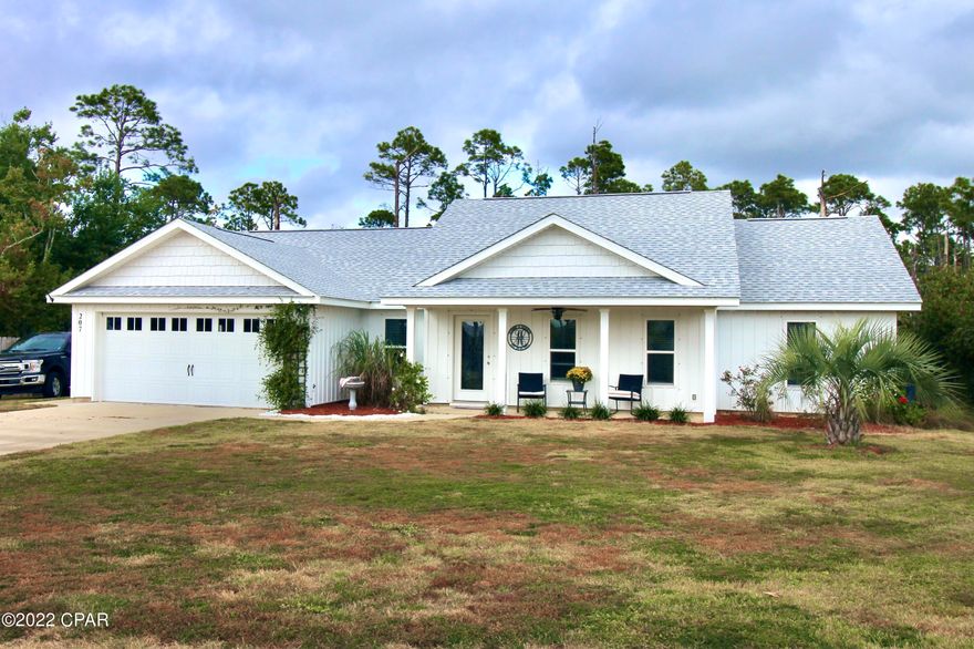 Price Improved! This beautiful home in the highly desired Gulf Aire subdivision is the perfect home at the beach. Large backyard and well maintained. Located near the community pool in the Rear of the subdivision for additional privacy. Beautifully finished and nicely designed with double vanity in the master bathroom, on demand tankless water heater, vaulted ceilings, bright and air with a Gas Fireplace to make the home super cozy. Gulf Aire has a dedicated beach, swimming pool, and playground.