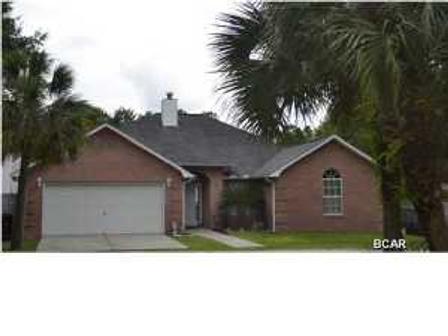 Beautiful Deerpoint well-cared for home with lots of natural light and special details throughout! Walk into a spacious open living room with 10ft ceilings, crown molding, tile floors, lots of natural light, built in bookshelves and wood burning fireplace. The kitchen offers lots of glass front cabinets and counter space with breakfast bar, counter tops are all granite and features new appliances. Breakfast/dining area has a door to the back porch and pool area. This home offers 3 roomy bedrooms and 2 full baths. The master bedroom is spacious with a sitting area overlooking the pool with lots of windows. Master bathroom has walk in closet, lots of room, includes a grand garden tub with separate shower and separate his and hers vanity sinks. There is one traditional bedroom and other