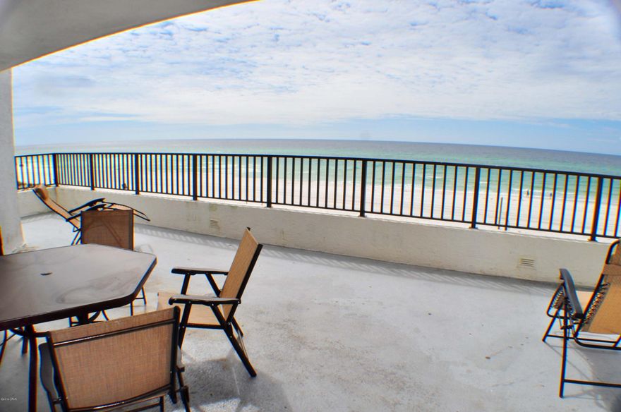 CURRENTLY UNDER CONTRACT, SELLER ACCEPTING BACKUP OFFERS. You can experience the most fantastic sunsets over the Gulf of Mexico from  this Aquavista condo! Located on the second floor, this is an end unit with an extra-large main balcony and a private balcony off the Master Bedroom. The unit is being sold furnished and has 3BR/2BA and can sleep up to 10 people comfortably!  Updates include new tile floors, new  AC/Heat, newer appliances, and new kitchen countertops.  Not a rental unit but it's move-in ready and has awesome rental potential!  Aquavista is a gated complex with a pool, hot tub, owners lounge, dedicated beach and you're only 5 minutes from Pier Park.  All info is approx. and must be verified by Buyers if important.