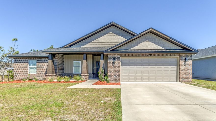 Located in the DESIRABLE Cherokee Heights area, this 4bd/2bth Craftsmen style home offers split-bedroom floor plan with beautiful wood looking tile, crown molding, & recessed lighting throughout the living room, dining & kitchen areas. Kitchen features stainless steel appliances, granite counter tops, island & soft closed drawers. Master bedroom has walk-in closet and offers tastefully furnished en suite with granite double vanity, alluring garden tub, and elegant tile surrounds the separate walk-in shower.  New roof, sprinkler system still in place and so much more!! Home received minimal storm damage (exterior only) and remaining repairs are set to be completed soon (some vinyl siding, front columns). All sizes/info/measurements approx--please verify if important!