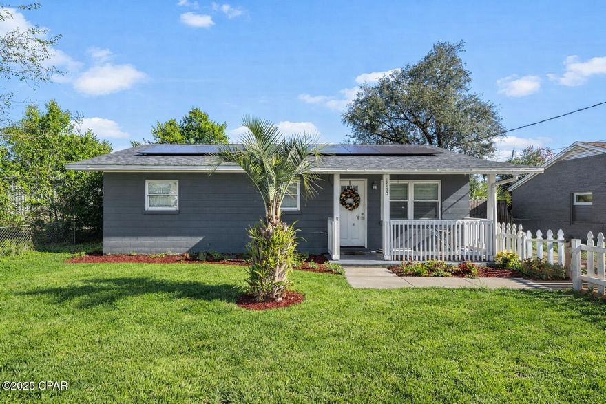 CURRENTLY UNDER CONTRACT, SELLER WILL CONSIDER BACKUP OFFERS. Located in the St. Andrews area of Panama City, this updated 3-bedroom, 2-bath single-family home offers strong value at an incredible price point. The home features recent updates throughout, providing a move-in-ready feel while still offering room to make it your own.

A major bonus is the paid-off solar panels, delivering immediate energy savings with no additional loan or lease to assume. The layout is functional and comfortable, making it a great option for owner-occupants or investors alike.

Conveniently positioned near St. Andrews amenities, shopping, dining, and waterfront attractions, this property combines affordability, efficiency, and location into one solid opportunity.