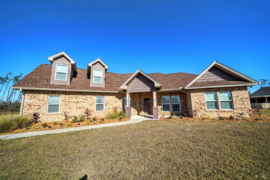 All brick custom quality built 3-bedroom 2 bath 2,625 sqft. home within minutes to Tyndall Air Force Base. definitely not a cookie cutter here! Located in a quite secluded neighborhood on .76 of an acre on a cul de sac backed up to Callaway Creek providing privacy. 2 large heated and cooled bonus rooms above garage. Open floor plan with vinyl plank floors, stainless steel appliances, granite counter tops, coffee bar, island with breakfast bar, breakfast nook. A Built-in sound system. Home has built-in real-time video surveillance cameras. 220V hook up in garage, built in chlorination system for water supply, Ethernet connections on back patio and in bedrooms. Large laundry room with deep sink, built in spacious cabinets, washer and dryer conveys. 50-gallon electric hot water heater. (more) Pull down shutters, new blown in insulation in attic.
Sound system in living room. Tray ceilings, recessed lighting, tile walk in shower with glass enclosure and a large walk in closet. 2 shower heads, double vanity and a garden tub.