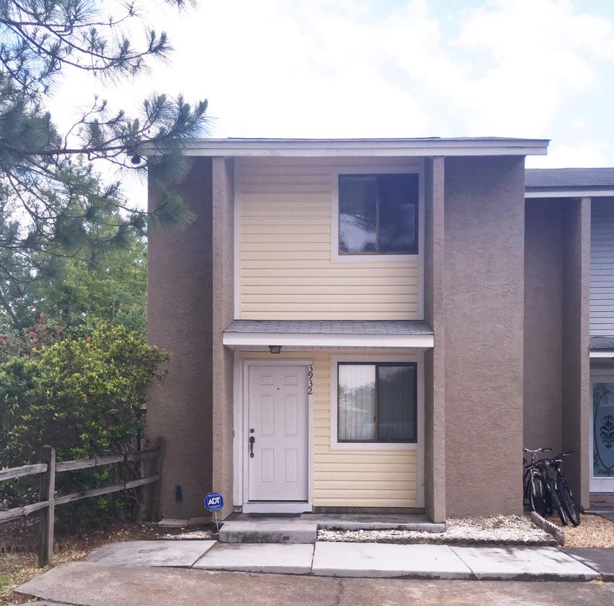 Cute, well-maintained townhome in a great location. This is a great opportunity for a first-time homebuyer or retired couple looking for a low cost, low maintenance residence. Comes with washer and dryer. Roof was replaced in 2012. Entire AC unit was replaced in 2013 with 13 SEER. Please measure if important.