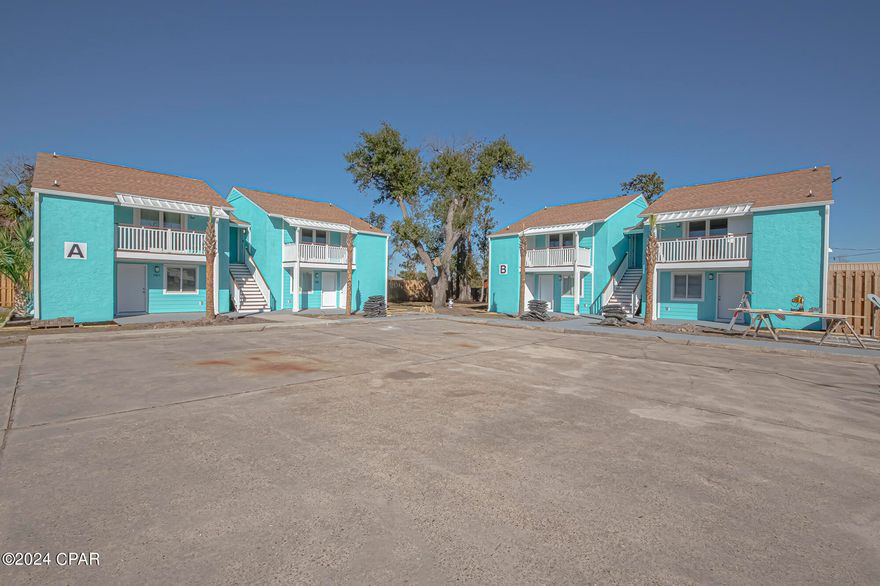 *All units occupied and generating $12,950 a month*
311 Pennsylvania Ave consists of 2 separate 2 story buildings A & B. Each building contains 4 units (8 all together). Per owner each unit is 1000 SF with 2 bedrooms and 1 bathroom (16 bedrooms and 8 bathrooms all together), washer/dryer hookups are located in the storage closet outside each unit next to the front door on first floor units, on second floor units storage closet is located on balcony. All units have been completely remodeled with brand new stainless steel appliances, flooring, HVAC and water heaters, new wiring and plumbing. New roofs on both buildings and have been freshly painted on the exterior and interior. New landscaping and plenty of parking gives this property really great curb appeal. 

Property is 375 feet from Leslie Porter Park right on the bay by the Bailey Bridge. The park comes equipped with a playground, a beach, picnic tables, bathrooms and a boat launch.