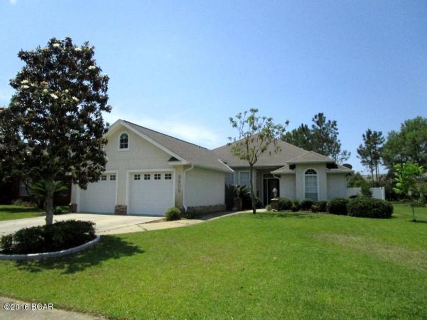 IMMACULATE CUSTOM HOME in the desirable Hammocks Subdivision!  This beautiful home features an open floor plan with new engineered-wood floors throughout the living and dining areas, as well as the Master bedroom; updated kitchen with new granite counters, tiled backsplash and custom cabinets with roll-outs and a large center island. The spacious Master bedroom with a vaulted ceiling has a walk-in closet, and there is a second walk-in closet in the Master Bath.  The Master Bath with a Corian double vanity also has a whirlpool tub and separate shower.  From the Master bedroom is an additional room that is separated by French doors and is perfect as an office, nursery or play room. This home has loads of closet space for storage and an oversized garage, as well. Outside, the wrap-around covered patio overlooks the large backyard with a vinyl privacy fence.  This home is unique in every way and one that you won't want to miss!