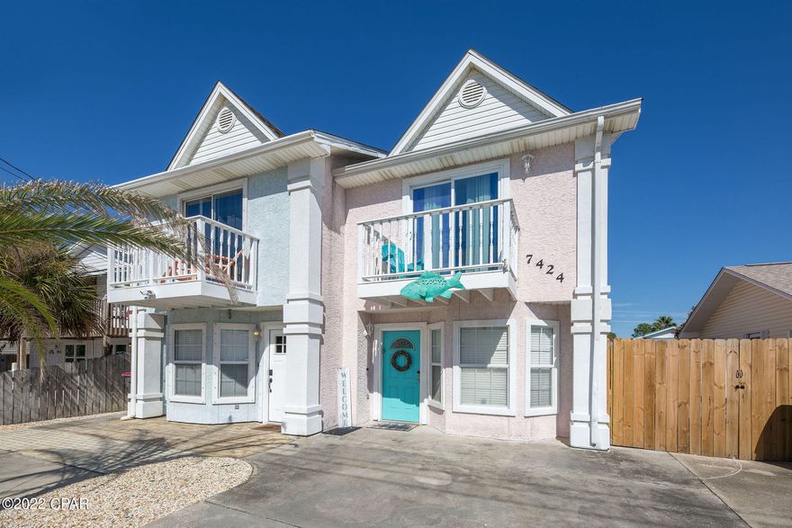 CURRENTLY UNDER CONTRACT, SELLER WILL CONSIDER BACKUP OFFERS. No HOA, One block to the Beach, and Short term rentals allowed! This 2 bed, 2 and a half bath, well maintained townhome is an investor's dream!  Close to restaurants and shopping and just across the street from Richard Seltzer Park, this unit was never used as a rental by the owner but is perfectly positioned to produce a strong rental income for the new owners should they choose that route! New roof, AC and Water heater, this property is ready for you to enjoy. Fully furnished with stainless appliances, full size washer and dryer, and a low maintenance landscaped backyard, this cute little beach house won't last long! Please verify dimensions if important. Schedule your showing today!