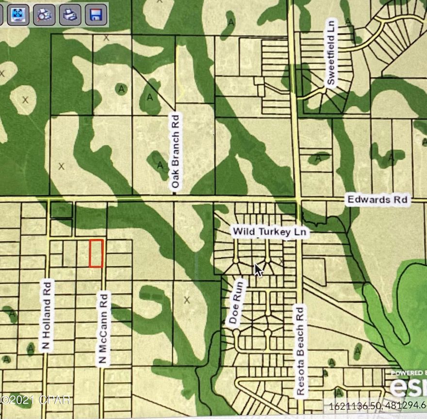 Beautiful 2 acre lot already cleared and ready to build! This corner lot is perfect for horses, pole barn, also a nice space to put all of your toys and not be bothered with an HOA!! This is just a short drive to town and near LOTS of fishing, conveniently located just a few miles or so to the Deerpoint Dam and the boat landing to North Bay which leads out into the gulf. Property already has a deep well and an electric pole and is ready to go! More pics to come.