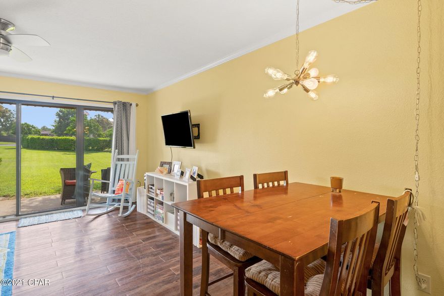 Currently under contract, seller accepting backuo offers. Updated END unit in Beachwalk. This 2bd/2br unit is not only rare that it's an end unit, it also looks out from the porch and balcony to the perfectly manicured grounds and a view of the pool. Downstairs area includes, large living room, dining area, updated kitchen, and a full bath. Upstairs has two bedrooms, bathroom, and a laundry closet.  Lots of storage space throughout. Beachwalk is a well-maintained community offering many amenities including tennis courts, shuffleboard, fitness center, club house, and a walking path to the BEACH! This popular west-end condo with low HOA fees is perfect for a primary, second or vacation rental. Beachwalk is located a little West of Hwy 79 and is near Pier Park, Frank Brown Park, Aaron Bessant Park-restaurants, shopping, concerts, & entertainment.

Just a short drive to 30A! This unit has never been rented. 

2020 new windows and sliding glass doors to current hurricane standards, New HVAC system 2020, New water heater 2018. 


All info and measurements are approximate and must be verified by buyer.