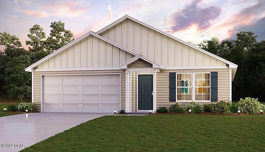 Quiet country living! Enjoy a brand-new Covington floor plan from Century Builders. Make this house your ''Home Sweet Home''. A large open kitchen with granite countertops and stainless appliances, a spacious living room for family & friends' gatherings, 4 comfortable bedrooms with closets, and 2 airy bathrooms. A 2-car garage with opener. Everything you need.