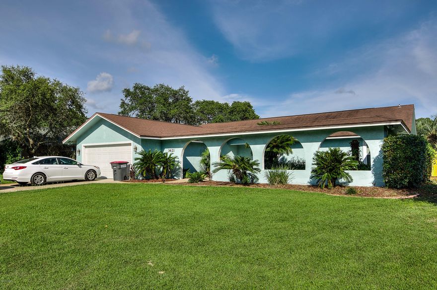 Beautiful 3 bedroom, 2 bath home located off of North Lagoon with a pool! This Seller has been to work, within the last 3 months this home has just received a new concrete deck around the pool, resurfacing of pool, all new flat light fixtures inside, fresh exterior paint, new flooring throughout entire home, fresh sod and a brand new fence. This is a move-in ready home!